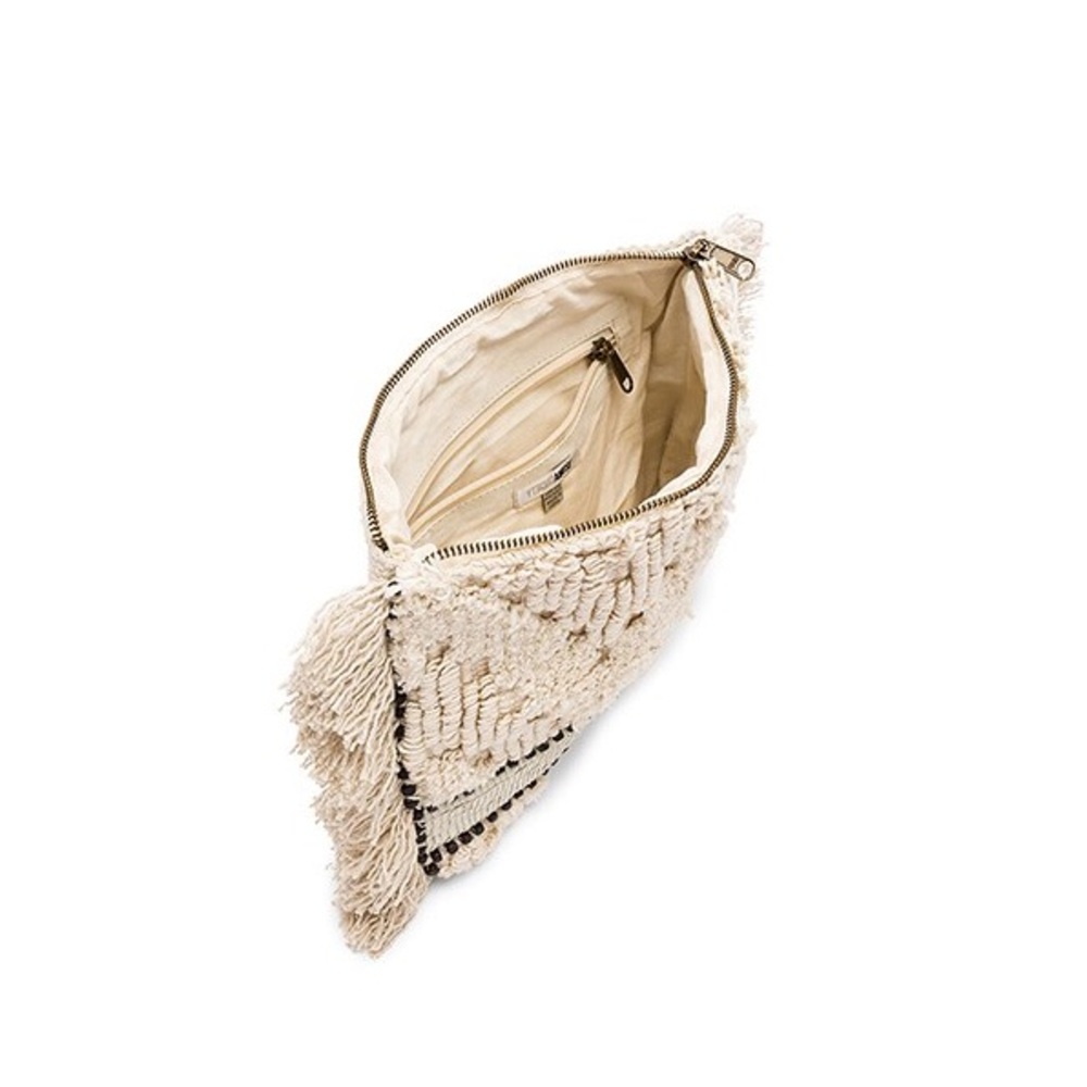 Amuse Society Rayas Clutch in Casa Blanca; used 1x, like new condition - Picture 2 of 4